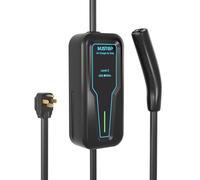 Portable Level 2 EV Charger for Tesla, 40A NACS Car Charger with 240V, 25FT Extension Cable, EV Charging Station for Tesla Cars【 Only for Tesla EVs 】