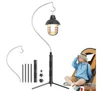 Portable Light Tripod, Foldable Camera Stand, Adjustable Lantern Pole with Sturdy Build, Multi Purpose Photography Support Tool, Fishing Tripod with Compact Design, Outdoor Gear for Cameras Lights