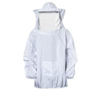 Portable Lightweight Beekeeping Suit with Veil Hat, Breathable Protective Bee Jacket for Men and Women, Comfortable Bee Keeping Outfit