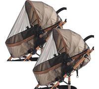 Portable Lightweight Breathable Double Net Car Seat Net for Walks, Travels, Security, Park, Game, Hiking, Easy Transport