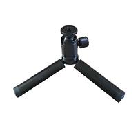 Portable Lightweight Mini Tabletop Tripod 0.7lbs With Ball Head for 3D Camera And 3D Scanner Black
