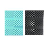 Portable Lightweight Small Water Proof 6 Folding Mat Foam Backpacking Sit Pad Foldable Hiking Sitting Pad Insulated Stadium Seat Foam Cushion for Outdoor Camping Picnic (39 * 28.5 * 0.9)