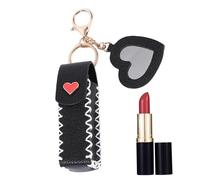 Portable Lip Balm Holder Keychain - Ergonomic Belt Buckle Design Lipstick Holder, Practical Lip Care Ascessory | Lip Balms and Lip Gloss Convenient and Compact Holder, for Everyday Use Props