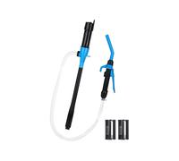 Portable Liquid Transfer Pump,Battery Powered Water Fuel Transfer with Nozzle for Quick Flow Control & Stop