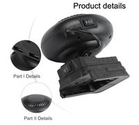 Portable Lithium Battery-Powered Heater with 3-Second for Rapid Warmth, Dual Hot/Cold Air Modes, for Car Defogging & Outdoor Use(HOTBLOWER-DW-2USB)