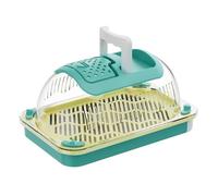 Portable Lizard Cage, Reptile Wider Boxes - Ventilated Clear Reptile Housing - Bearded Dragon Feeding Cage, Wear-resistant Chameleons Keeper with Handle for Gecko