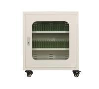 Portable Lockable USB Charging Station with Safety Protections for Mobile Phone Storage in Public Areas