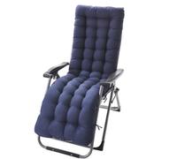 Portable Long Chair Cush table Replacement Mat for Patio Bench Foldable & Lightweight Ideal for Camping Garden Indoor Outdoor Relaxat (Navy Blue 110 x 40 cm)