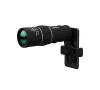 Portable Long Focal Telescope Zoom High Power Monocular for Phone Shot Bird Watching with Tripod Holder(With Phone Holder)