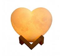 Portable Love Heart Lights 16 Colors Adjustable USB Bedside Lamp Rechargeable for Christmas Valentine Day Anniversary Wedding