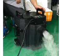 Portable Low Lying Fog Machine, Dry Ice Fog Machine, Stage Fogger Smoke Machine for Wedding Party Events Club DJ Halloween Christmas(3500W)