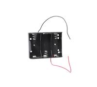 Portable LR14C Battery Container for Small Electronics Resilient Construction and Space Saving Single Unit Configuration Shock Resistant Battery Holder