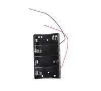 Portable LR14C Battery Container for Small Electronics Resilient Construction and Space Saving Single Unit Configuration Shock Resistant Battery Holder