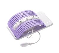 Portable Lumbar Stretcher, Inflatable Back Device, Comfortable Support with Adjustable Air Pressure, Traction Tool for Muscle Relief, Fitness Accessory with Sturdy Build, Workout Gear for Gym Home