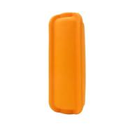 ＡＷＨＡＯ Portable Lunch Container Silicone Meal Fold Over Design for Rolled Sandwiches Wraps Suitable for Bags, Orange