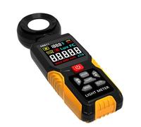 Portable Luxmeter with Multiple Mode Large Screen Light Intensity Tester for Workplace Environmental Analysis High Accuracy Illuminance Meter