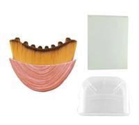 Portable Lymphatic Contour Face Brush Contoured Lymphatic Massage Tool Fits Skin Contours Detox Relaxation Face Sculpting Device