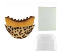 Portable Lymphatic Contour Face Brush Contoured Lymphatic Massage Tool Fits Skin Contours Detox Relaxation Face Sculpting Device