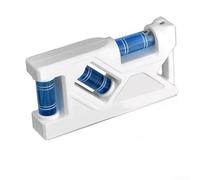 Portable Magnetic Bubble Level Ruler - 105 x 20 x 55 mm ABS Level Gauge for Carpentry, Door Frame Installation & Furniture Leveling, 3-