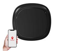 Portable Magnetic Car Tracker With Anti-Theft Function - Mini GPS Vehicle Locator | Hidden Tracking Device For Motorcycle Bike | 3.4x3.4cm ABS, Waterproof, For Trucks SUVs Sedans Luggage Pets Kids