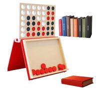 Portable Magnetic Chess Set - 3D Printed Book Board Games with Hangman, Four in a Row, Sea Battle, Backgammon, and Mancala for Adults