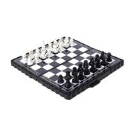 Portable Magnetic Chess Set, Mini Travel Game For Backgammon, Checkers & All Ages