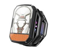 Portable Magnetic Suction Cup Cooling Fan for Mobile Phone | Rechargeable Phone Radiator for Live Streaming, Video Calls, Games, Travel, Office and Table