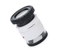 Portable Magnifier Glass with Scale Function Lightweight Handheld Lens for Accurate Detail Observation Lab Research