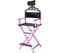 Portable Makeup Artist Chair, Lightweight Folding Director Chair for Camping, Picnic, Hiking, Fishing - Durable and Easy to Transport