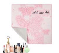 Portable Makeup Bag, Flat Makeup Bag - Folding Fabric Makeup Bag Wrapper, Multifunctional Camera Packaging Fabric, Toiletry Bag, Organizer, Thoughts, Se référer au descriptif, Refer to description