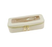 Portable Makeup Brush Holder with Sturdy PU PVC Construction Accessory for Travel and Daily Use by Beauty Lovers Travel Makeup Case