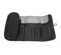 Portable Makeup Brush Organizer Makeup Brush Bag for Travel Can Hold 20+ Brushes Cosmetic Bag Makeup Brush Roll Up Case Pounch Holder