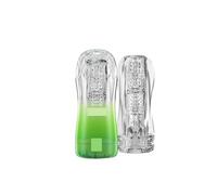 Portable Male Relaxation Massager with 6 Textures, Made of Skin-Friendly Silicone, Helps Improve Endurance Training and Relax Muscle Tension(Size 2)