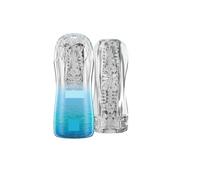 Portable Male Relaxation Massager with 6 Textures, Made of Skin-Friendly Silicone, Helps Improve Endurance Training and Relax Muscle Tension(Size 1)