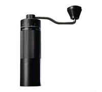 Portable Manual Coffee Grinder Hand Operated Mill with Precise 100 Clicks for French Press Hiking - Compact Aluminium Body Adjustable Coarseness 20g Dose