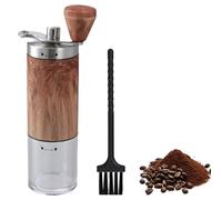 Portable Manual Coffee Grinder with Hand Crank, Hand Coffee Grinder with 5 Adjustable Settings, for Travel, Office, Camping, Espresso