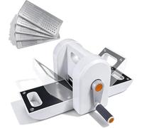 Portable Manual Die Cutting And Embossing Machine, Mini DIY Craft Cutting Tool With 5 Molds, Ideal For Scrapbooking Cardmaking Stencil Crafting And Model Painting