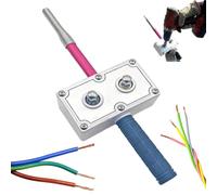 Portable Manual Drill Driven, Electrician Wire Pulling Assistant Tool, Ideal for Conduit Wall Floor Tight Space Electrical Cable Installation Hydroelectric Wire Stringing Work