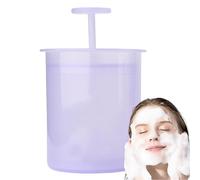 Portable Manual Facial Cleanser - Hand Bladder Foam, 38g Press and Pump Foam Maker | 2.3 x 2.3 x 3.9 Inch Portable Manual Bubble Foamer with Air Handle, Skin Care Cleaning Foamer
