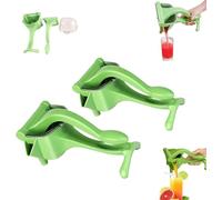 Portable Manual Fruit Juicer for Pomegranate, Orange and Lemon, Compact Ergonomic Manual Juicer for Camping Travel Kitchen, Healthy Drinks