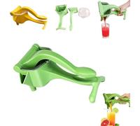 Portable Manual Fruit Juicer for Pomegranate, Orange and Lemon, Compact Ergonomic Manual Juicer for Camping Travel Kitchen, Healthy Drinks