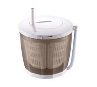 Portable Manual Laundry Washer And Spins Dryer Hand Crank Operated Washing Machine For Camping Travel Apartments Camping Washer With Dryer