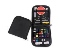 Portable manual mini home sewing machine, easy to sew shirts, pocket handheld sewing machine(Black accessory kit)