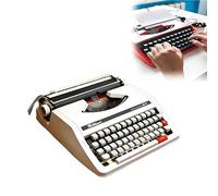 Portable Manual Typewriter, Retro Mechanical Typewriter for Note-Taking, Letter Writing, Creative Writing