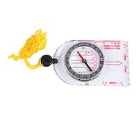Portable Map Compass Multifunctional Professional Tactical Compass For Camping Hiking Outdoor Adventuring Military Surveyors Kids Learning Map Navigation Acrylic Material
