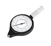 Portable Map Measurer Distance Caculator Map Rangefinder Map Measuring with Metal Wheel for Camping Hiking