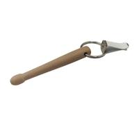 Portable Maple Wood Drum Stick Ring Handmade Musical Instrument Drummer Fan Durable Wooden Keychain