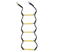 Portable Marine Boarding Rope Ladder Outdoor 5 Step Boat Rope Ladder for Inflatable Boat, Kayak, Motorboat, Canoeing Portable Marine Boarding Water Sports Kayaking Accessories