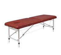 Portable Massage Bed with Breathing Hole, Double Beam Reinforcement, Easy Folding Design for Versatile Use and Simple Cleaning