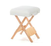 Portable massage stool folding chair tattoo dog grooming beauty salon white